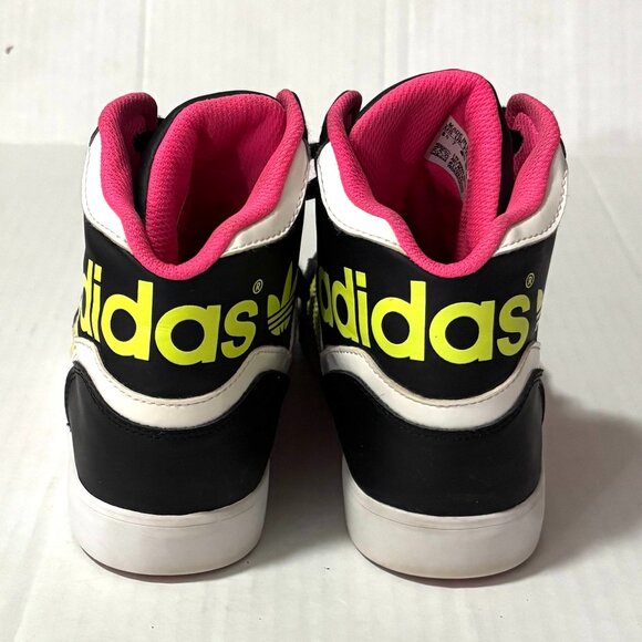 Adidas Womens Extaball Black/Pink Sneaker - Picture 2 of 8